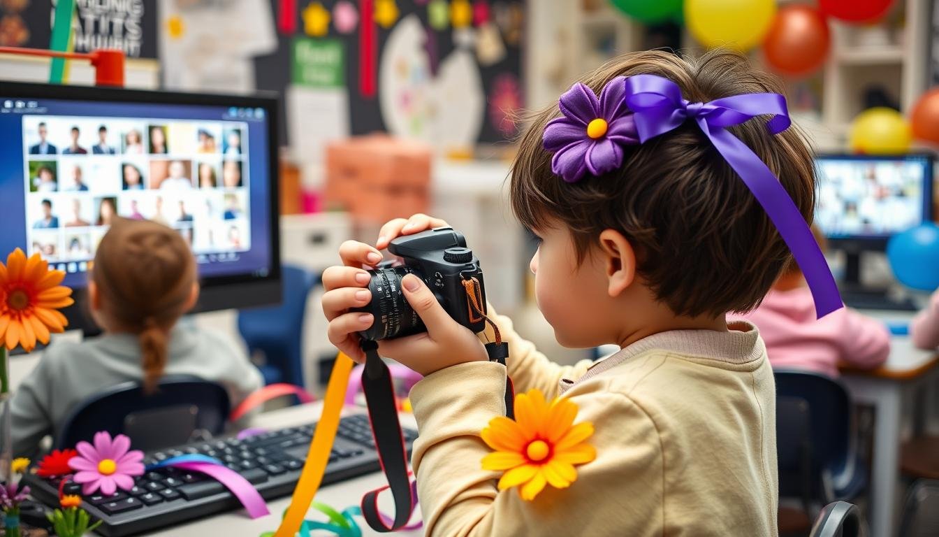 Tecnologia na educação infantil: Oficina de fotografia
