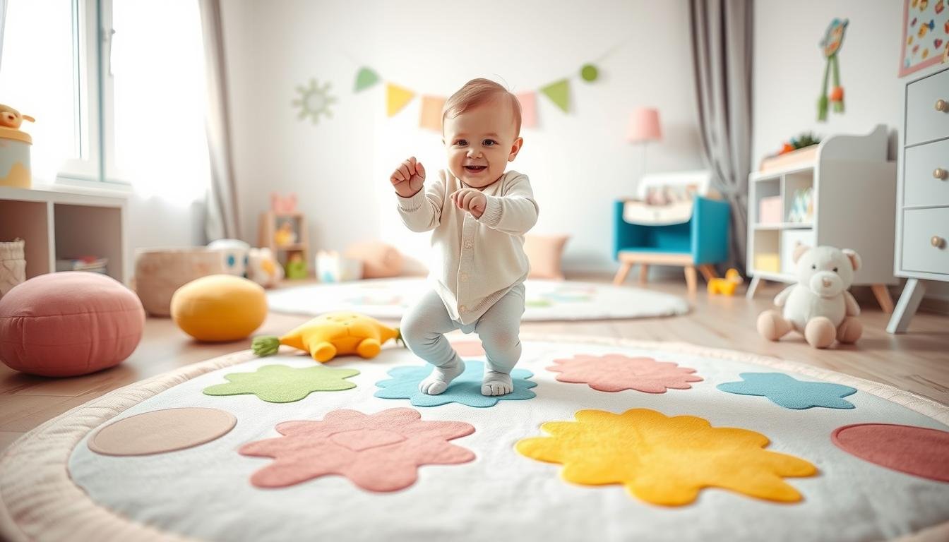 Exercícios para fortalecer as pernas do bebê