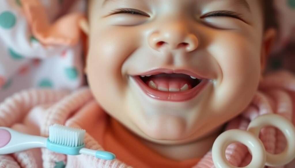 Primeiros dentes do bebê