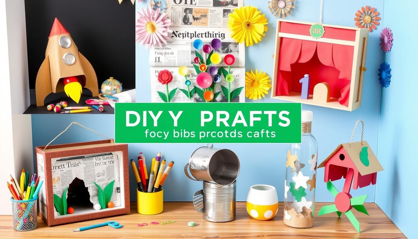 Projetos DIY Infantil: Crie Brinquedos Educativos com Materiais Recicláveis